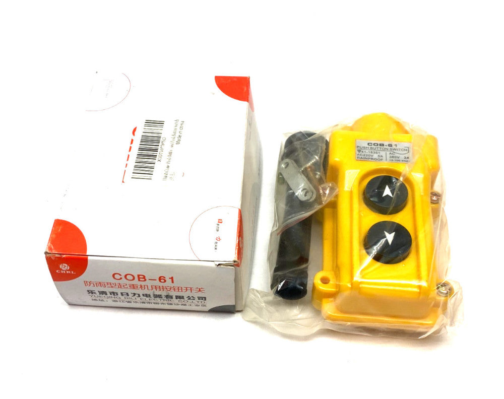 Yuequing Rili Electric COB-61 Crain Hoist Pendant Station Up/Down