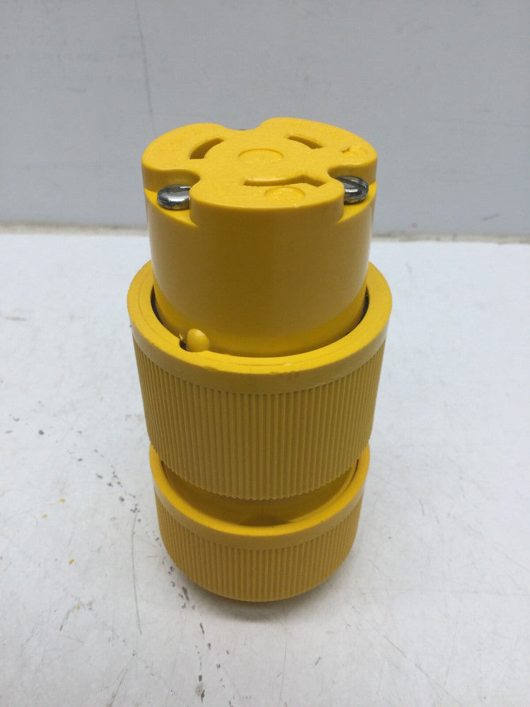 GE 20A 480V 3 Wire 3PH Female Plug L12-30 3 Phase