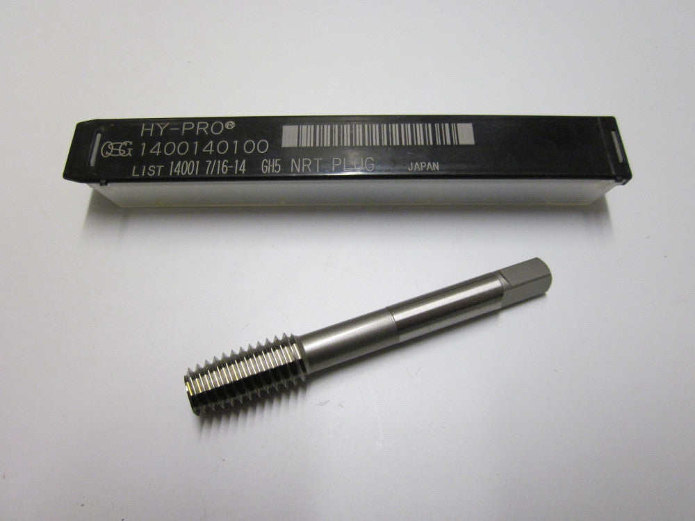 NEW OSG Hy-Pro 1400140100 7/16-14 GH5-P NRT HSS Cobalt Thread Forming Plug Tap