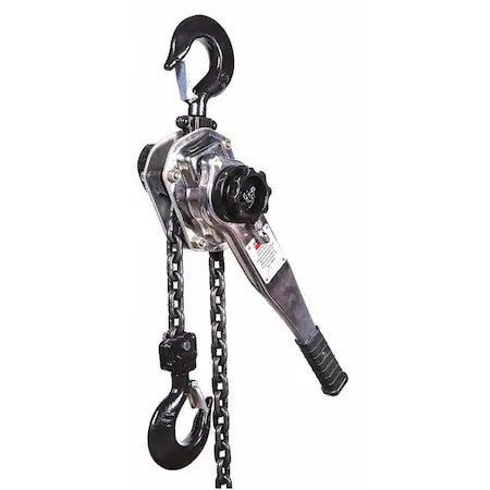 Dayton 3Tr01 Lever Chain Hoist, 6,000 Lb Load Capacity, 5 Ft Hoist Lift, 1