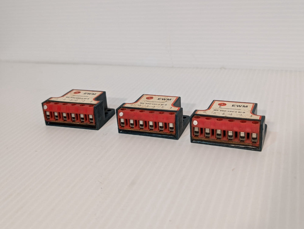 Lot of 3 EWM Einweggleichrichter ME 550/250-2 Si-S Rectifier Half-Wave One Way