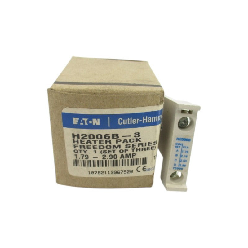 EATON H2006B-3 1.79-2.90A (PKG OF 3) NSMP