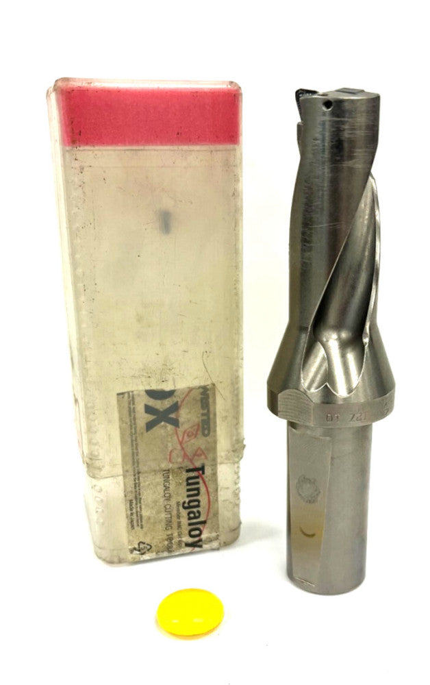 TUNGALOY TDXU-1000-02 INDEXABLE INSERT DRILL SERIES TUNGDRILLTWISTED OAL 5.414"