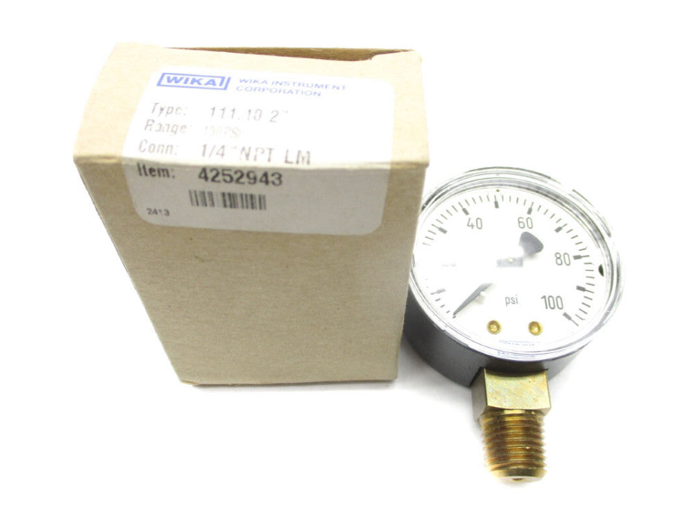 WIKA 4252943 100PSI NSMP