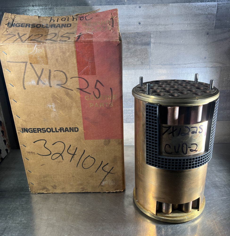 Ingersoll Rand Centac CVO-2 Tube Heat Exchanger 62150-92A 7X12251 Air Cooler Nos