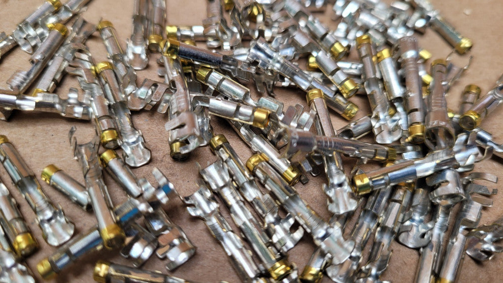 Lot of 600 Amp / TE 170293-1 2 DIA PIN REC 14-16AWG Crimp Connector Pin