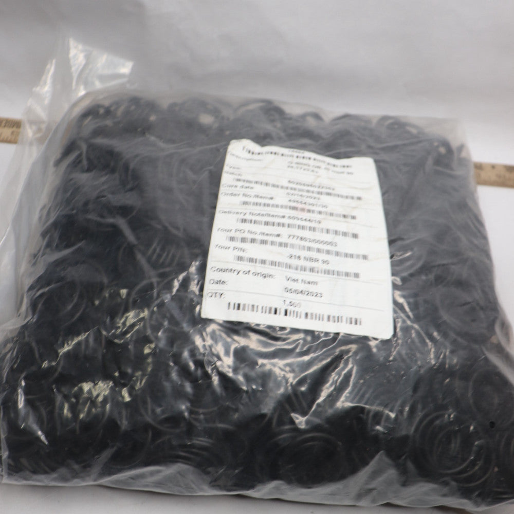 (1500-Pk) O-Ring 28 mm Nominal ID x 34 mm Nominal OD x 34 mm Actual OD 15464