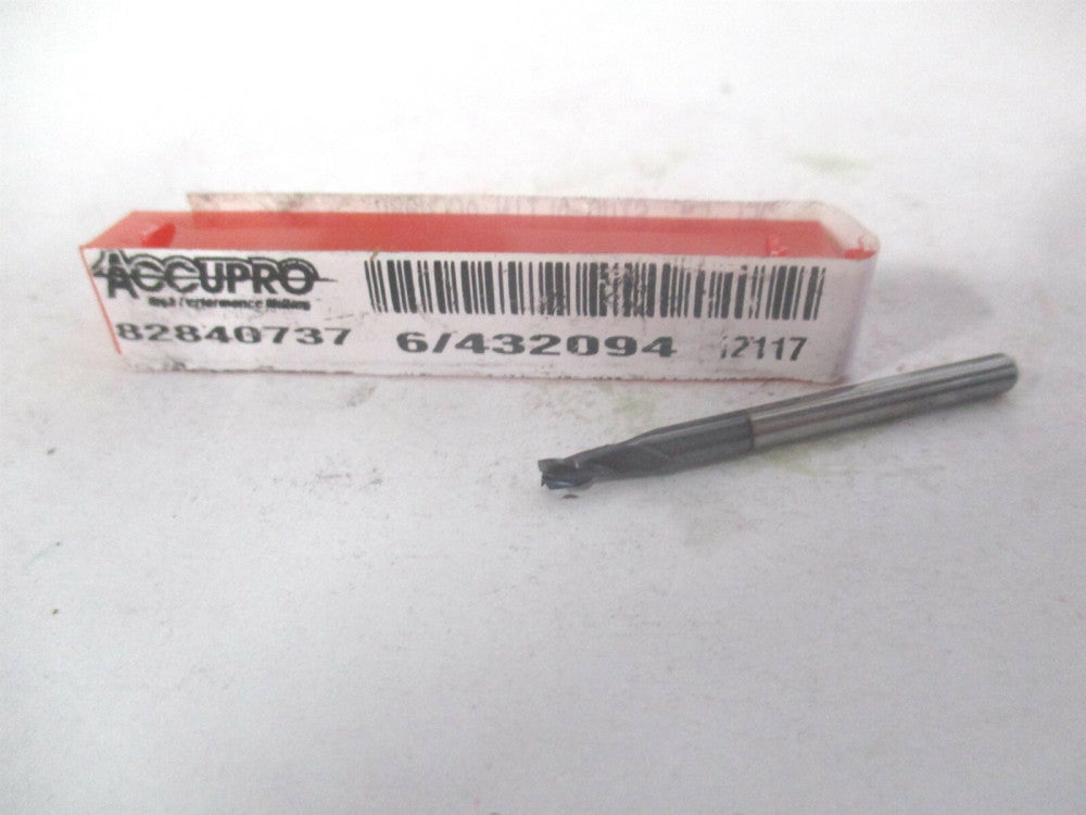 (12182156) 3/32" x 3/16" x 1/8" x 1-1/2" OAL Solid Carbide 3Fl Square End Mill