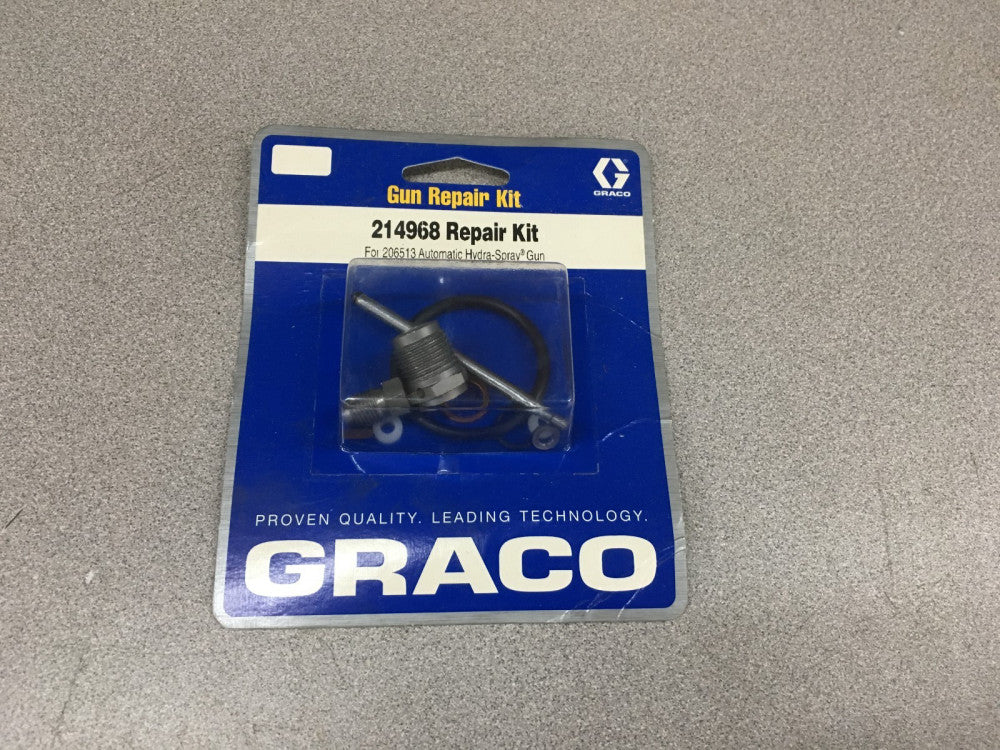 NEW IN BOX GRACO SPRAY GUN REPAIR KIT 214968 REPAIR KIT FOR 206513 HYDRA-SPRAY