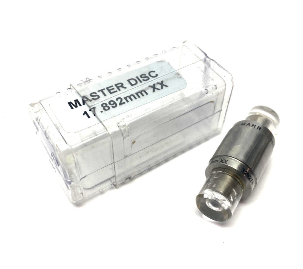 Mahr 2093253 Steel XX Master Disc 17.892mm