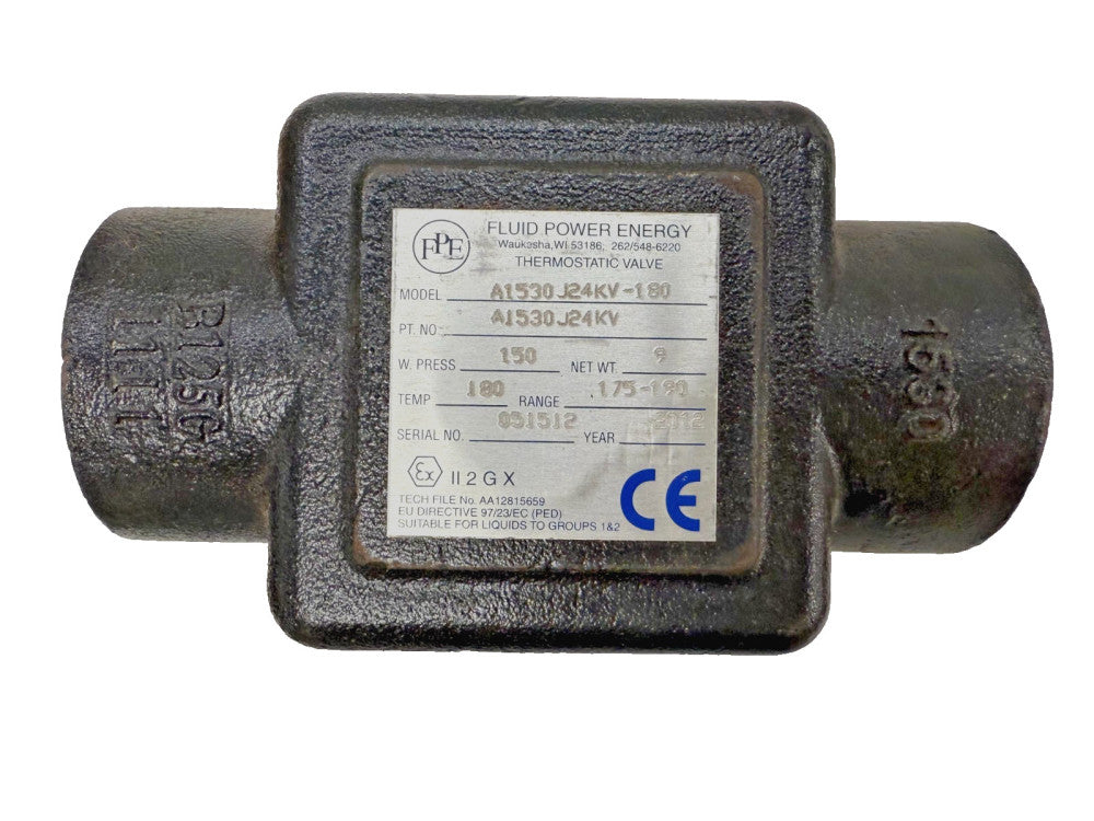 FLUID POWER THERMOSTATIC VALVE A1530J24KV180 180TEMP 175-190RANGE 150W/PRESS
