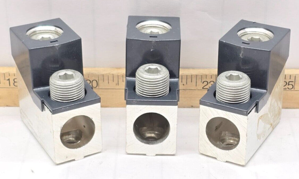 NEW TAKEOUT SQUARE D POWERPACT CIRCUIT BREAKER LUG KIT 2/0-500KCMIL AL600LS52