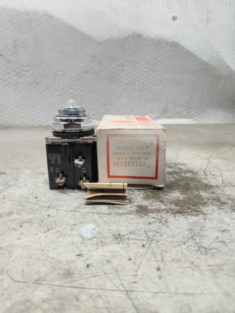 NEW IN BOX CUTLER-HAMMER PRESTEST LIGHT TRANS 480V 50-60HZ 10250T224