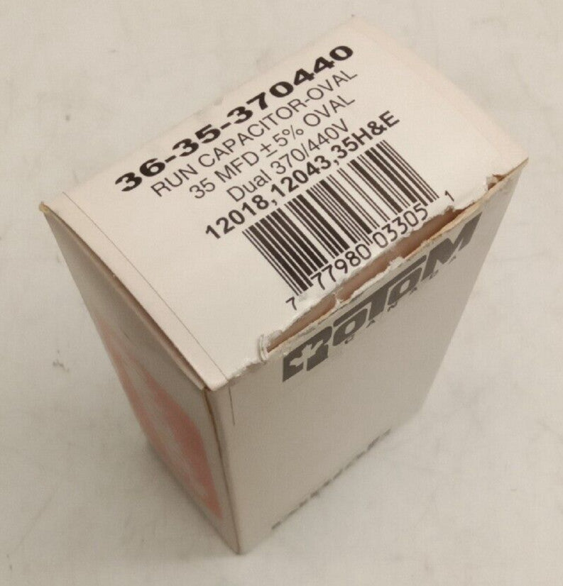 Rotom Canada 36-35-370440 Run Capacitor-Oval 370/440V