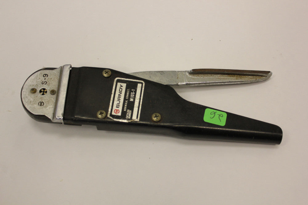 Burndy M10S-1 S-9 Hand Crimping Tool Crimper
