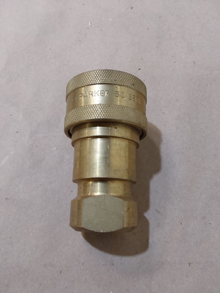 Parker 60 Series Hydraulic Quick-Connect Fitting BH6-60