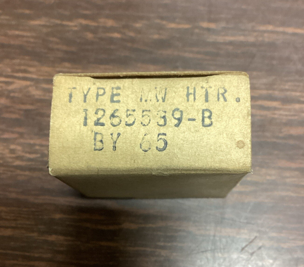 WESTINGHOUSE OVERLOAD RELAY HEATER, 1265539-B, BY65, 1-7/16" X 1", STEEL A64
