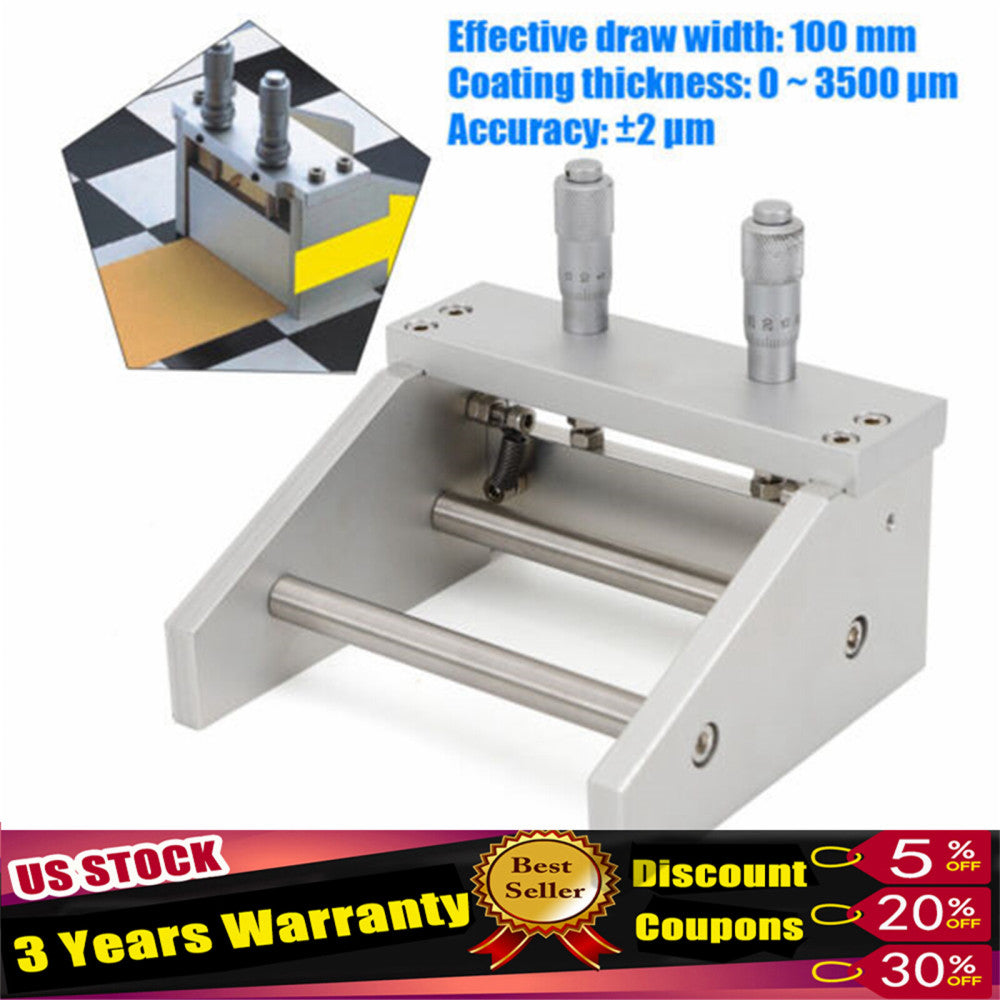 Lab Doctor Blade Coating Machine Film Coater Doctor Blade Coater Stainless Steel