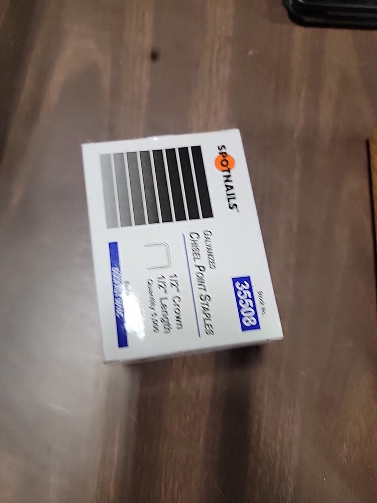 Spotnails 35508 1/2" (Similar to) 5016C Staple 1/2" Box Of 5000