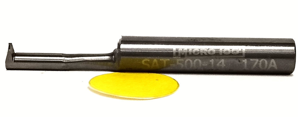 MIRCO-100 ACME THREADING TOOL TPI 14 2-1/2" OAL CARBIDE MATERIAL SAT-500-14 170A