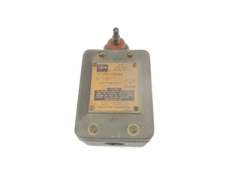 CUTLER HAMMER 10316H2168A 600VAC UNMP