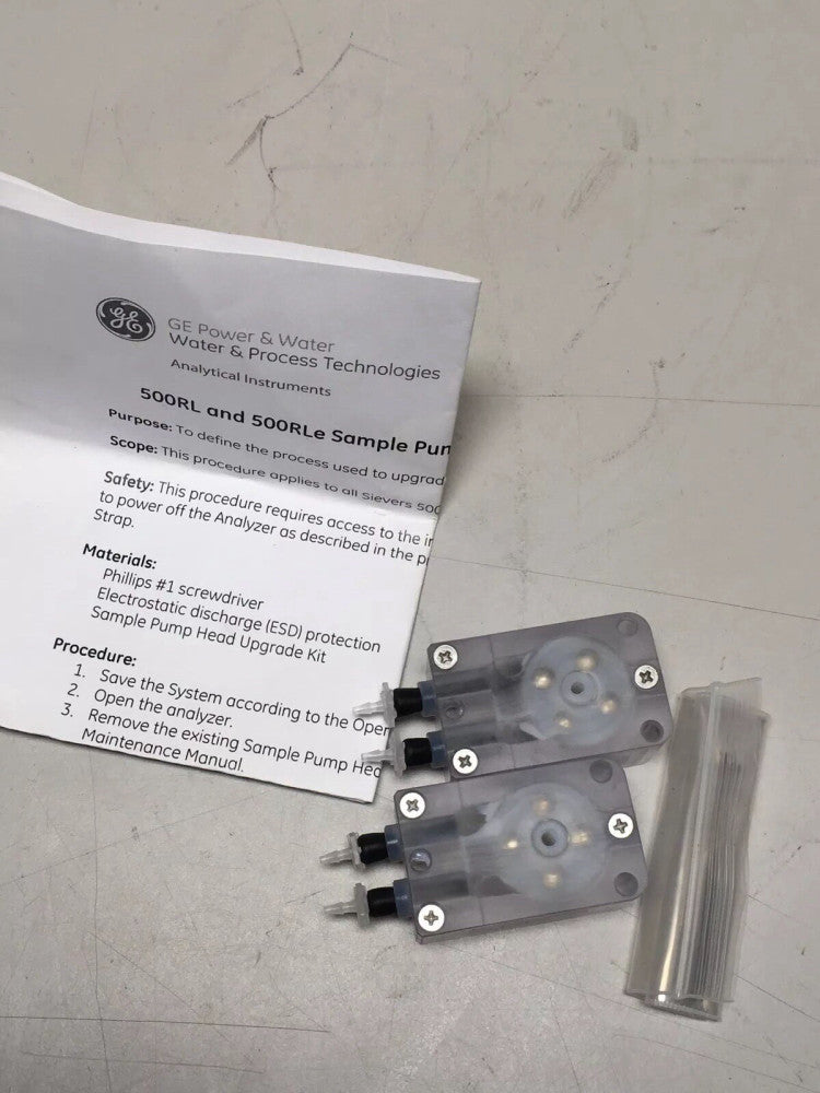 GE Sample Pump heads HPH74120-02 500RL NEW