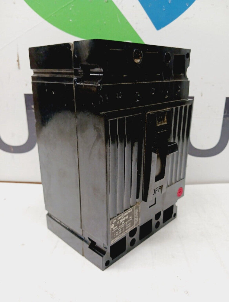 GE 50 AMP CIRCUIT BREAKER 480 VAC 3 POLE TED134050