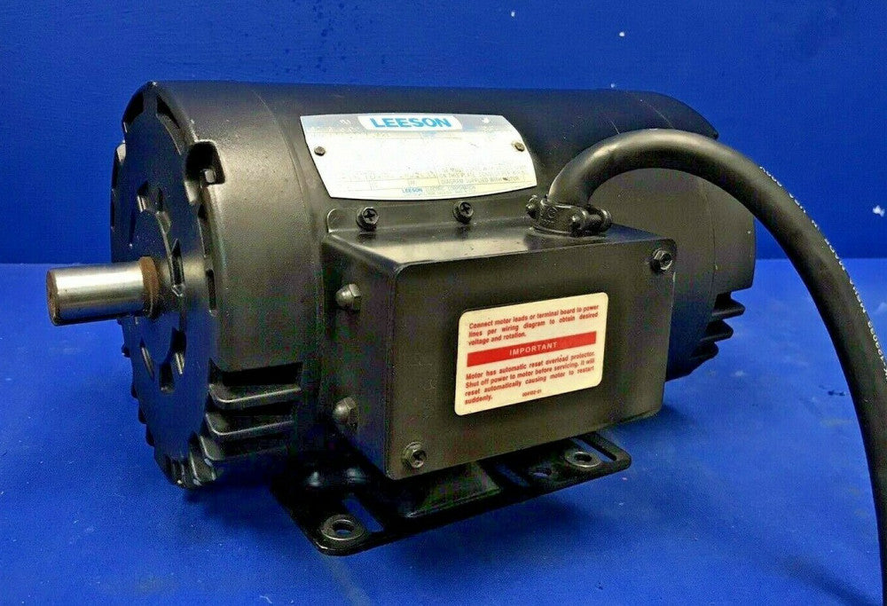 LEESON A145T17DZ2A MOTOR 3.2HP, 3PH, 60Hz, 208-230/460V, 1725RPM, J145T