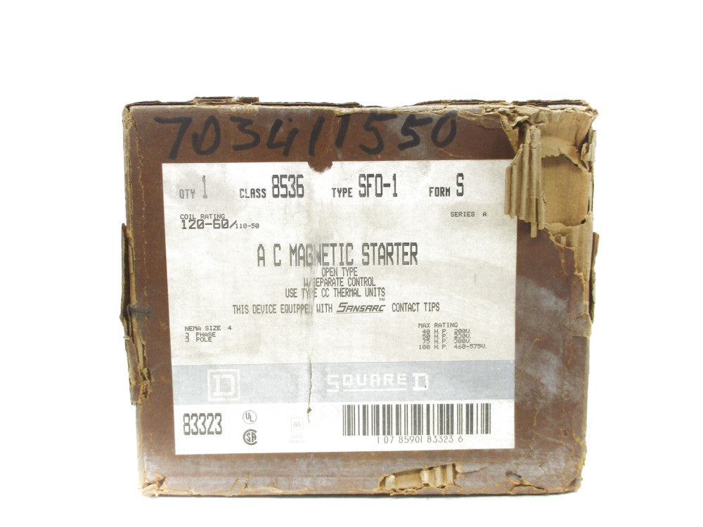 SQUARE D 8536SFO1S SER. A NSFS