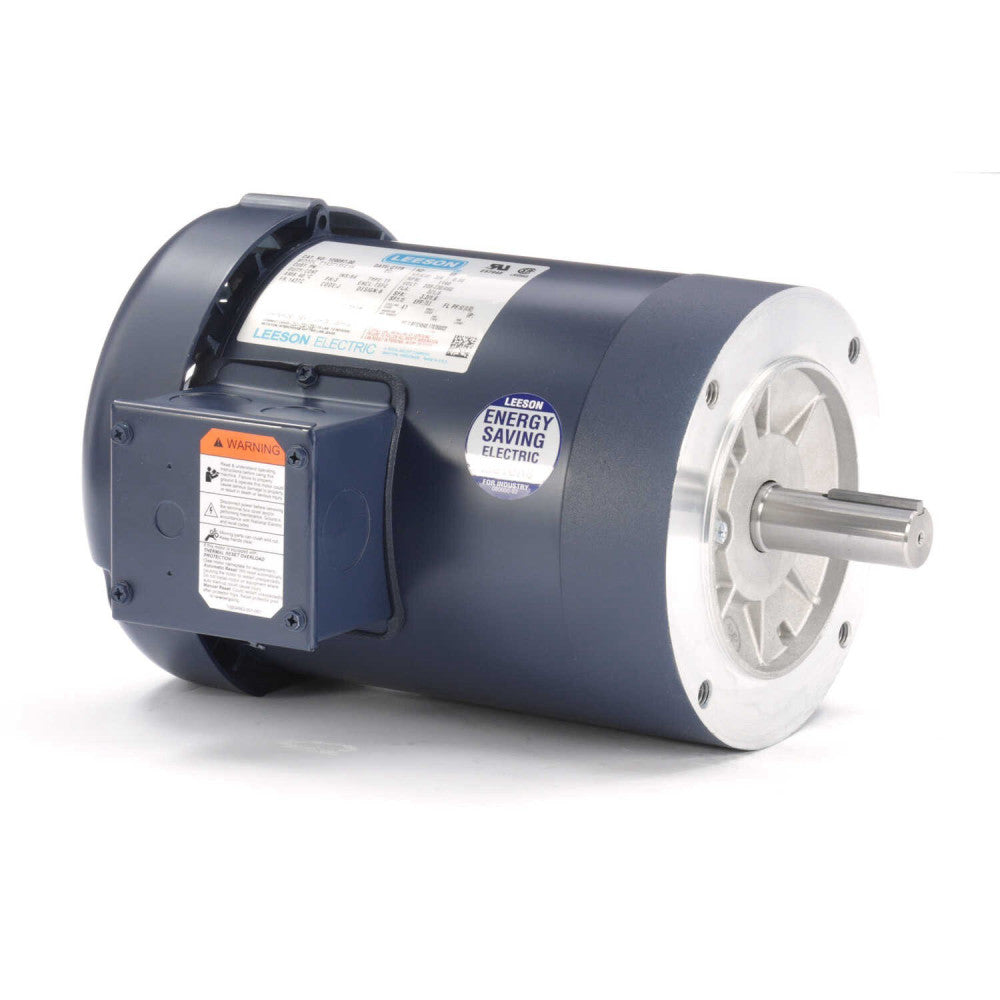 Leeson 120097.00 Electric Motor 3/4 HP 1140 Rpm 3PH 208-230/460 Volt 143TC Frame