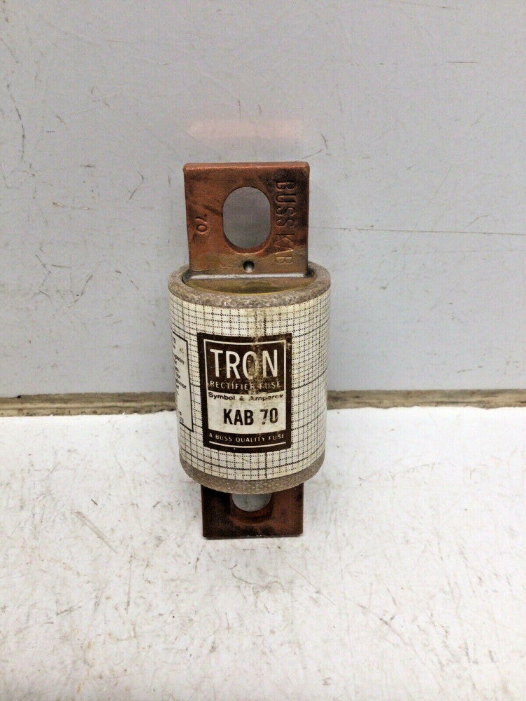BUSS BUSSMANN TRON KAB 70 Rectifier Fuse 70 AMP 250V
