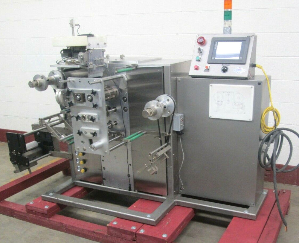 Wrap-Ade 4 Sided Seal, Vertical Form Fill, Strip Packaging Machine