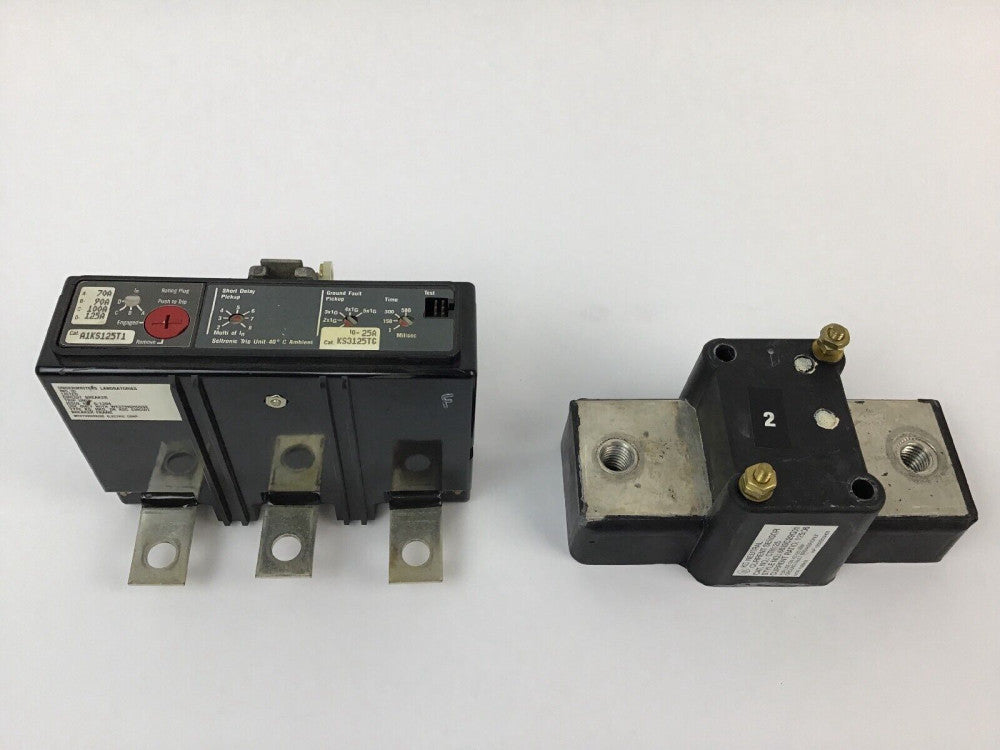 WESTINGHOUSE ELEC. GROUND FAULT TRIP UNIT (CTK125+A1KS125T1+ KS3125TG)