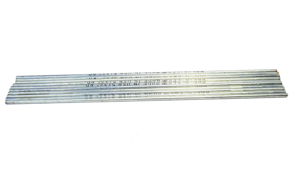 Mak-A-Key 5/32" x 12" Stainless Steel Round Bar Stock - Lot of 10