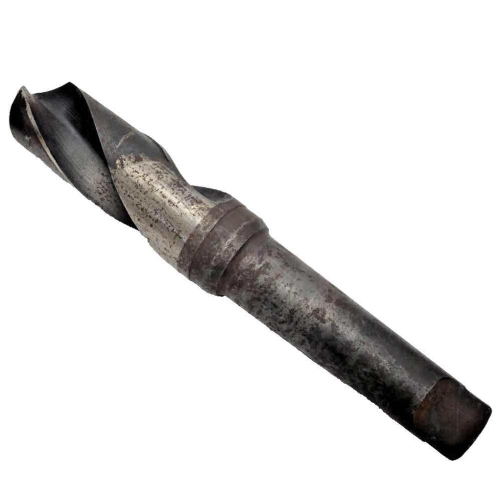 UNBRANDED 2-1/4" #5 MORSE TAPER DRILL BIT, HSS, OAL: 13-3/4", 2028-3532