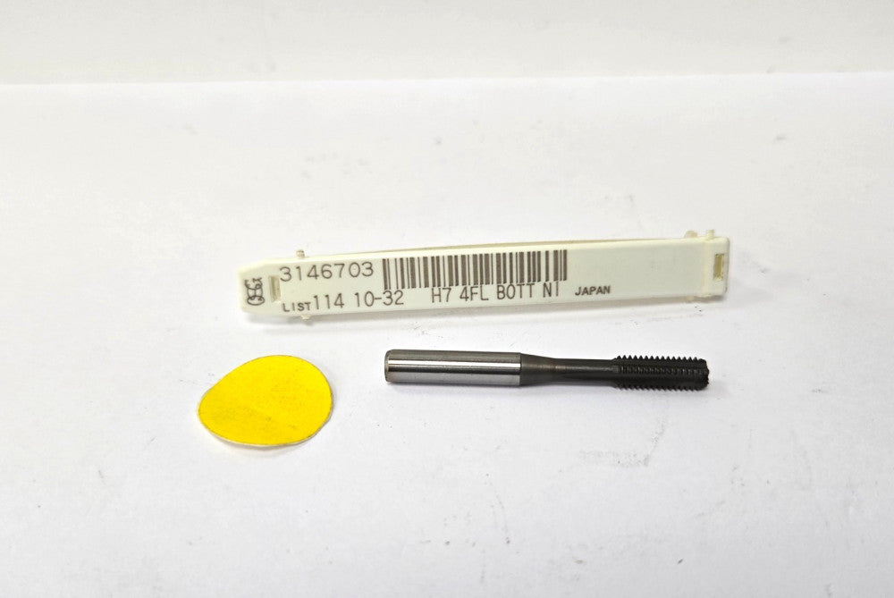 OSG STRAIGHT FLUTE BOTTOMING CHAMFER TAP*10-32 UNF H7