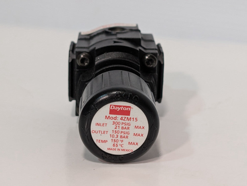 Dayton Electric Model #4ZM15 General Purpose Air Regulator, Size 3/8" NPT