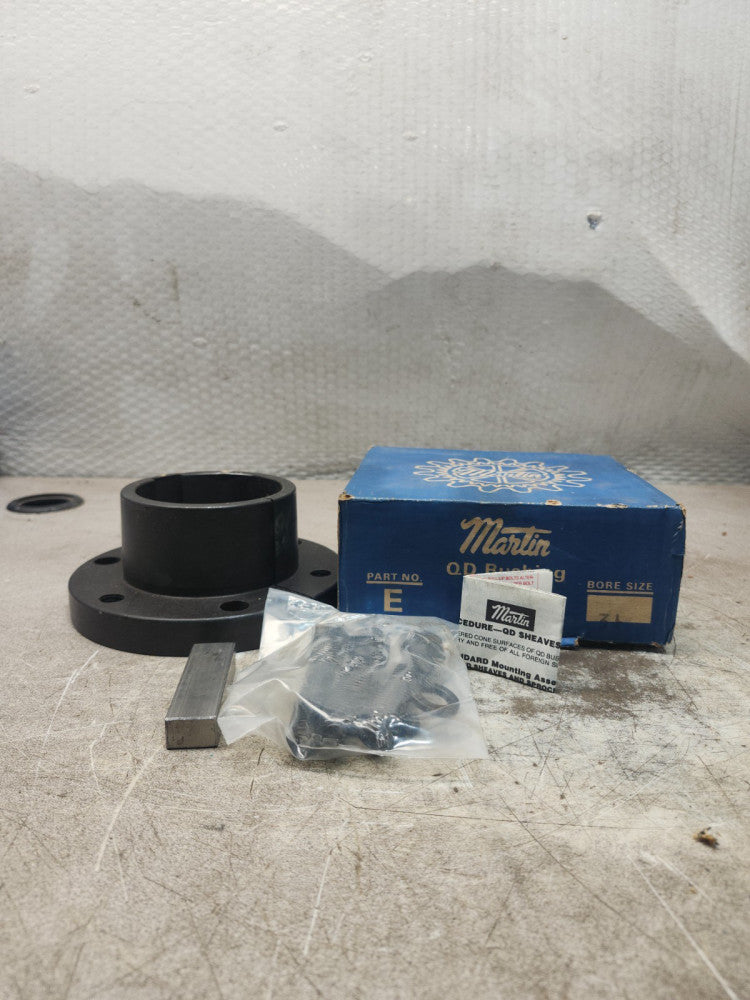 NEW IN BOX MARTIN QD BUSHING BORE SIZE 3-1/8 E