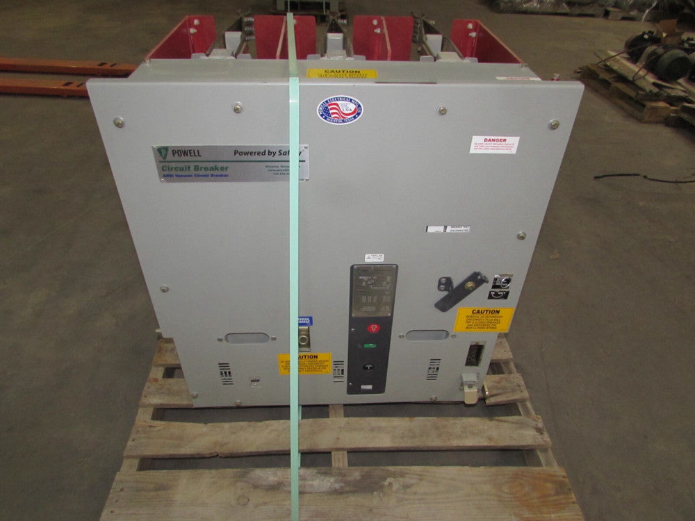 POWELL 15PV25STDX-2 ,PowlVac VACUUM CIRCUIT BREAKER, 15kV/ 1200A/ 60hz, TAKEOUT!