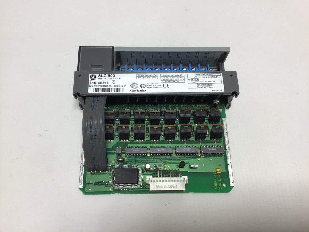 Allen-Bradley 1746-OBP16 - SLC500 Output Module Series C 20.4-26.4VDC