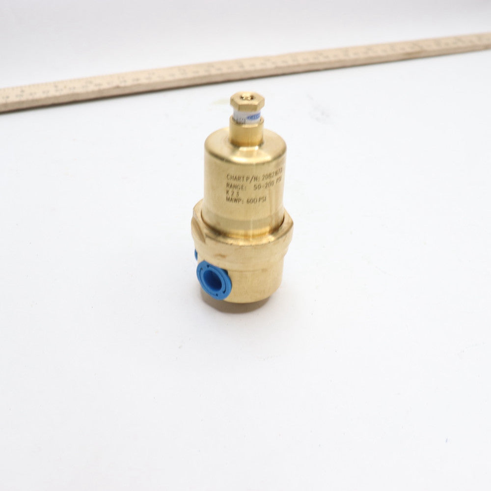 Chart General MCR Regulator Range 50-200 PSI MAWP 600 PSI 20821672