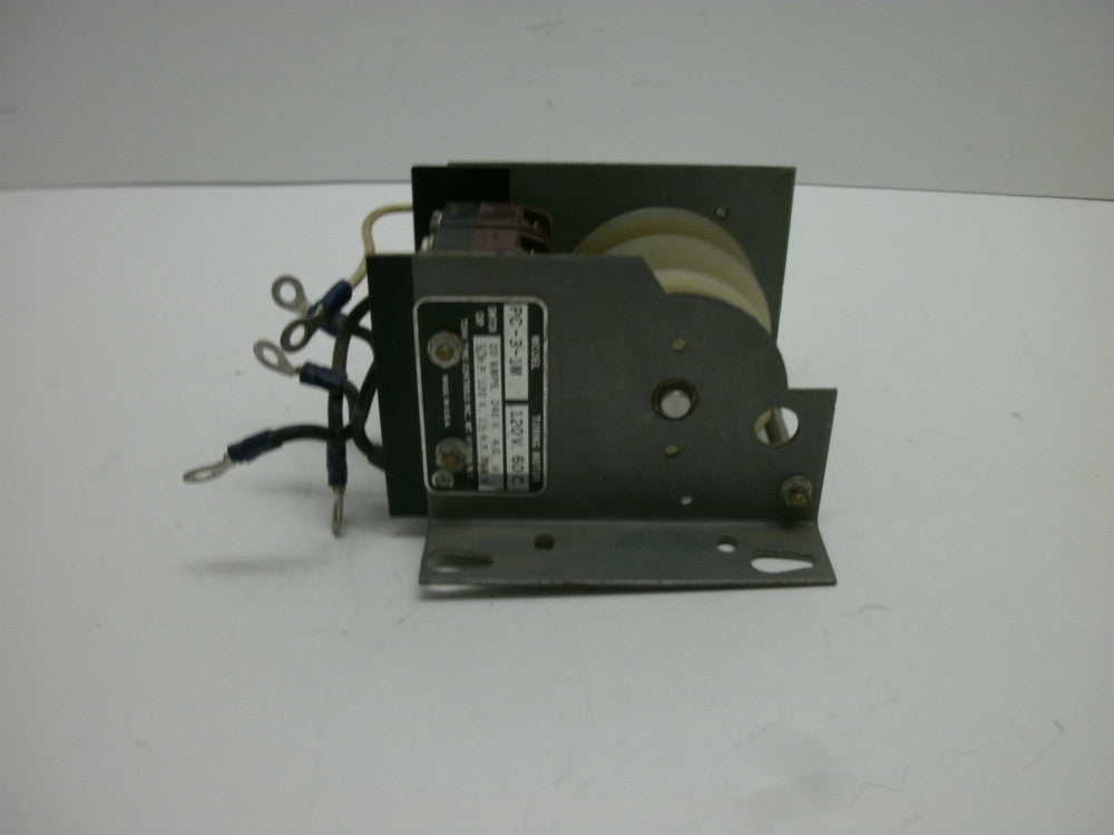 TORK TIME CONTROLS PC-3-1M W/TIMING MOTOR 120V. 60 C. 20 AMPS