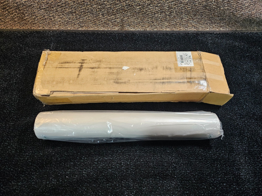 (QTY 2) TruLam S15G251 1.5 mil 25 in x 500 ft x 1" Clear/Glossy Laminating Film