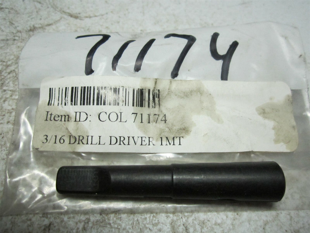 Collis Tool (71174) 3/16 Inch MT1 Outside Morse Taper Drill Driver