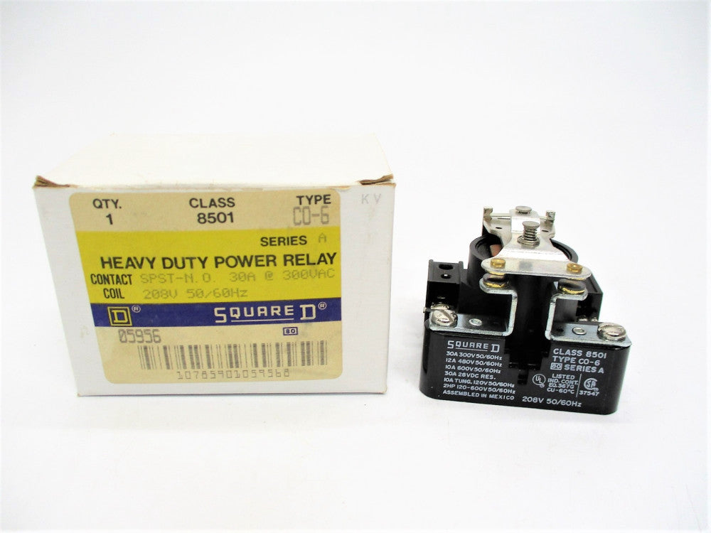 SQUARE D 8501CO-6 SER. A 208V NSMP