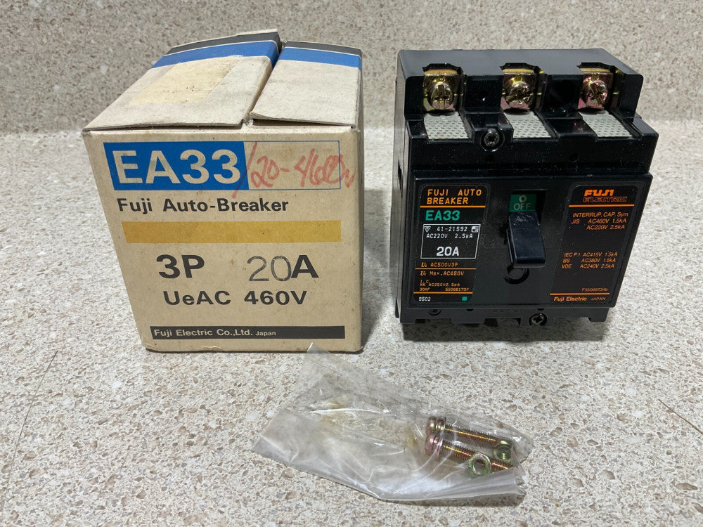 Fuji Electric EA33 3P, 20Amp NEW