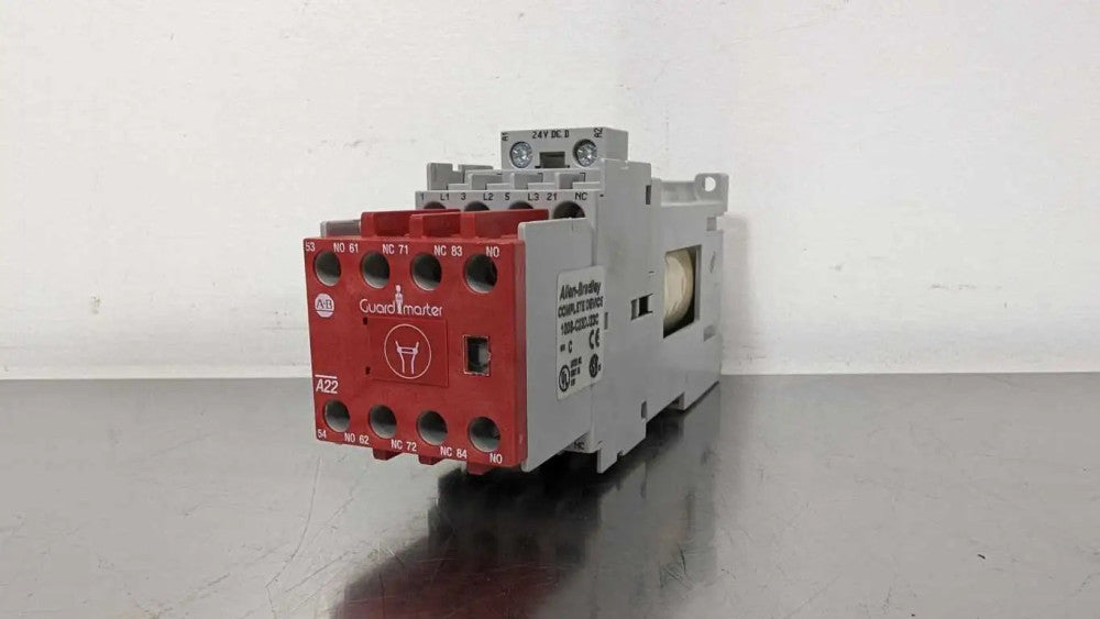 Allen-Bradley 100S-C23DJ23C Safety Contactor Ser C 2NO 3NC 24VDC Coil Guardma...