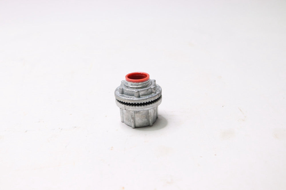 Liquid Tight Conduit Coupler Galvanized Red 1/2"