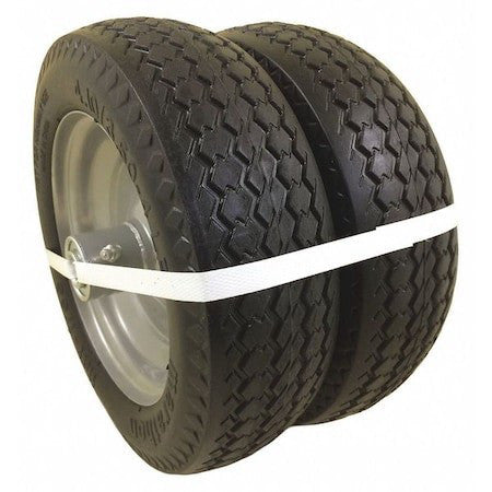 Zoro Select 53Cm41 Solid Wheel,Sawtooth,10" Dia.,Pk2