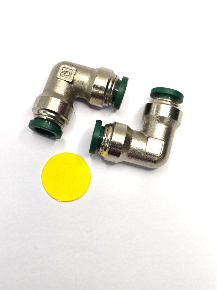 MIDLAND 5/16 PUSH-IN UNION ELBOW N-PLTD #20155N